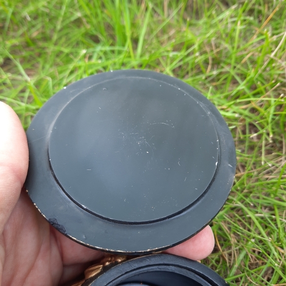 Small Round Gold Metallic 3D Bee Trinket Box - Picture 10 of 10